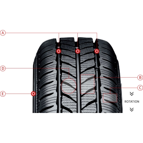 Yokohama 225/75R16C 121/120R BluEarth-Winter WY01